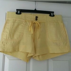 Arden B Yellow Shorts